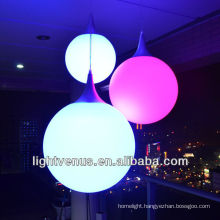 modern led crystal magic ball light